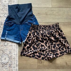 Maternity Shorts JEAN SHORTS ONLY